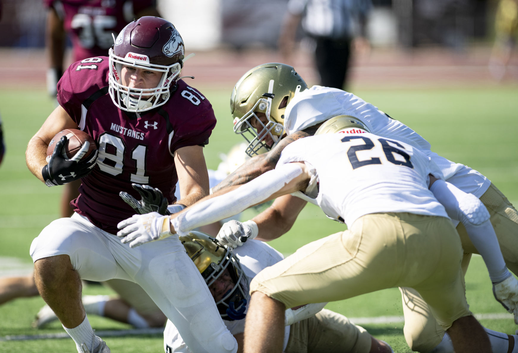 Morningside vs Mount Marty football